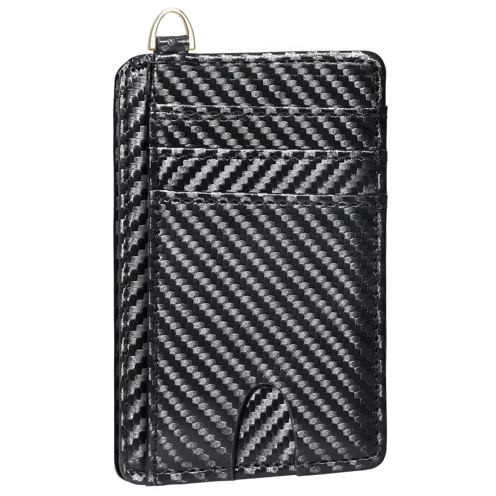 9019 Slim Minimalist Wallet Front Pocket RFID Blocking Card Holder Wallets